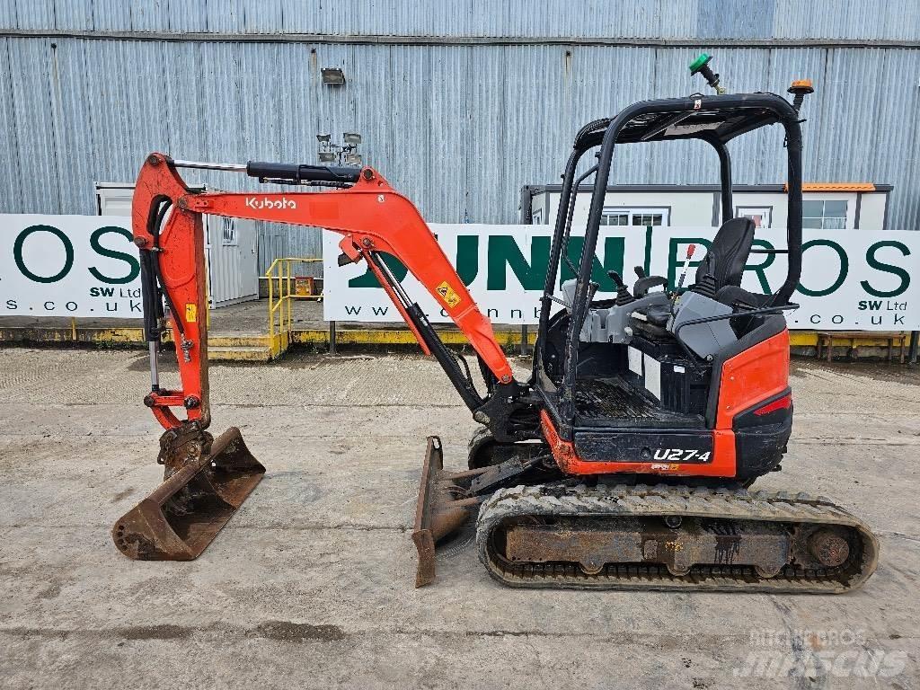 Kubota U 27-4 Minigravemaskiner