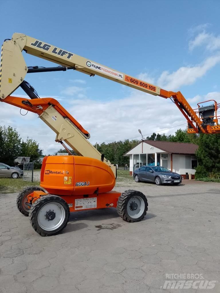 JLG 600 AJ Bomlifte med knækarm