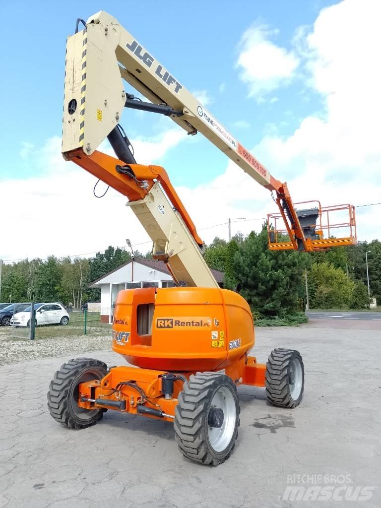 JLG 600 AJ Bomlifte med knækarm