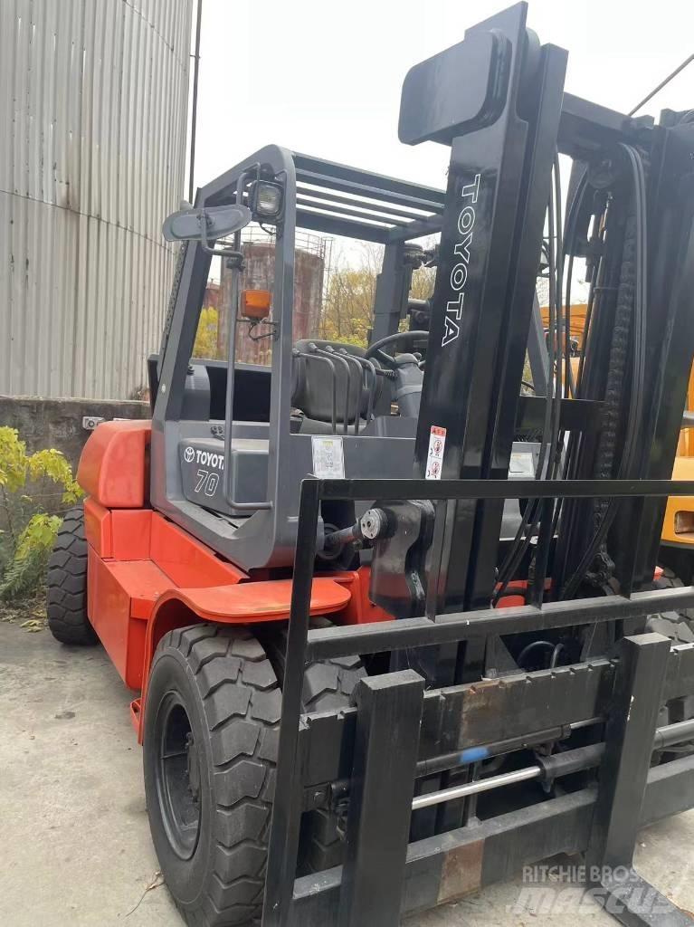 Toyota 7 Ton Diesel gaffeltrucks