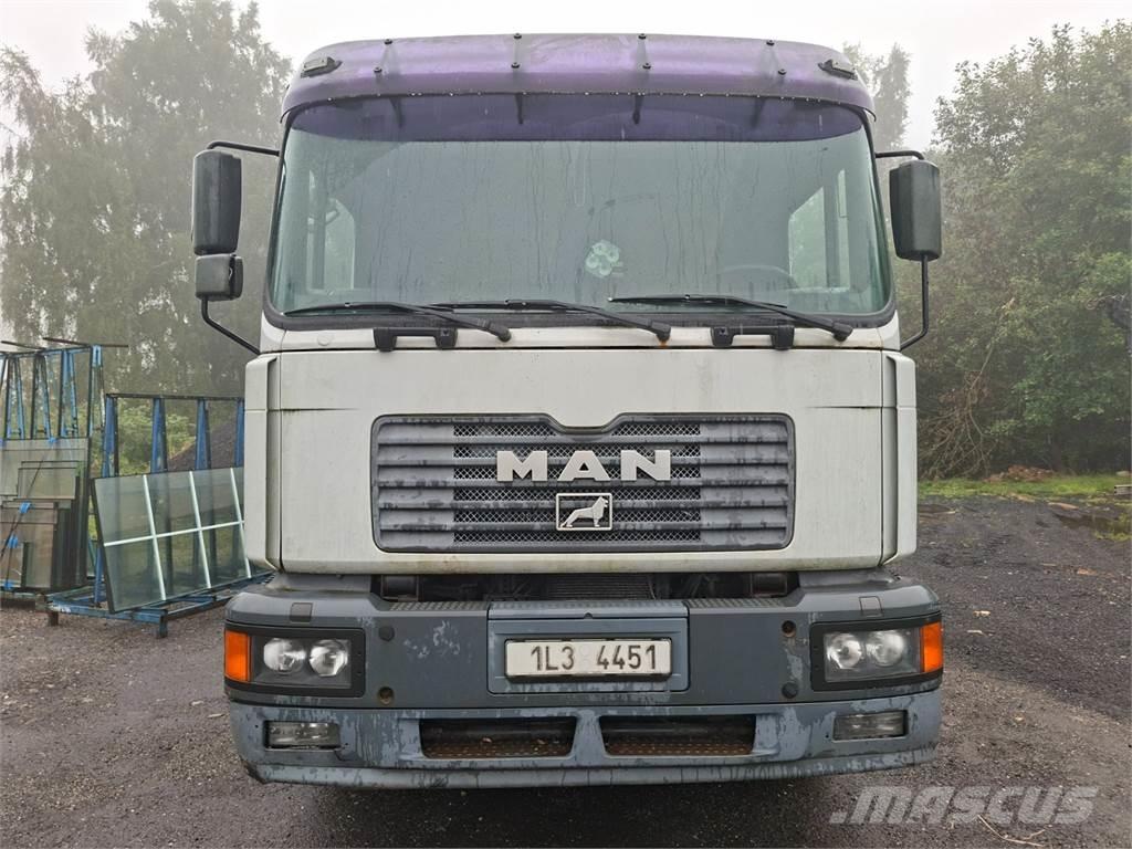 MAN ME 18.285 + HR Lastbil med lad/Flatbed