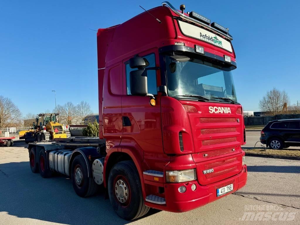 Scania R 480 Demonterbare/wirehejs lastbiler