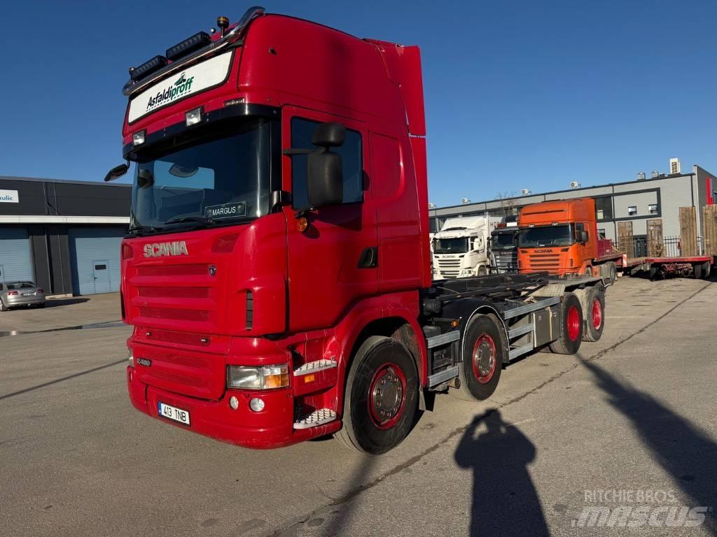 Scania R 480 Demonterbare/wirehejs lastbiler