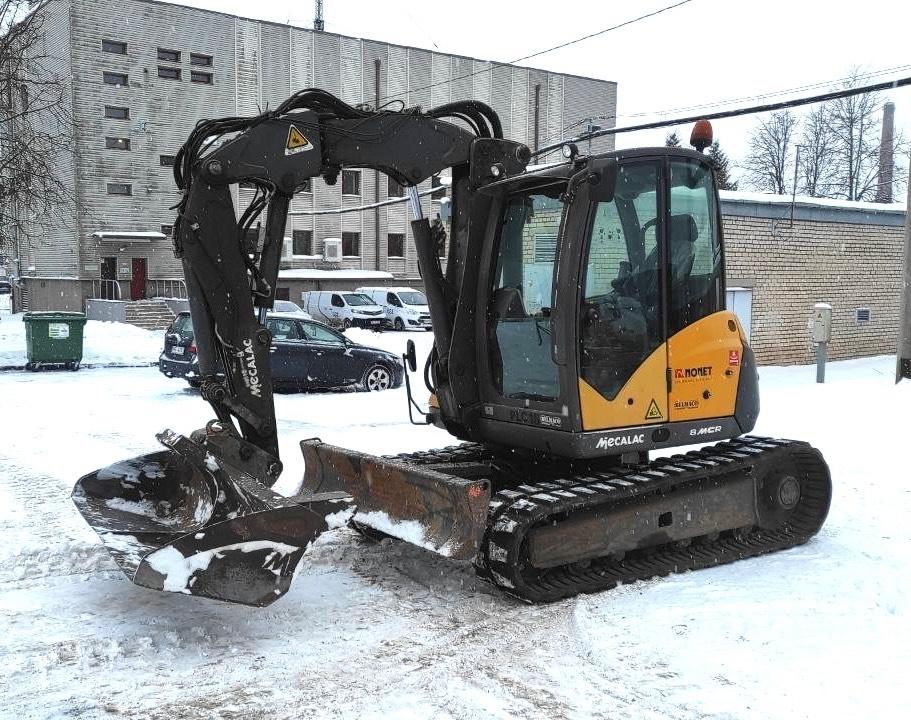 Mecalac 8 M CR Gravemaskiner på larvebånd