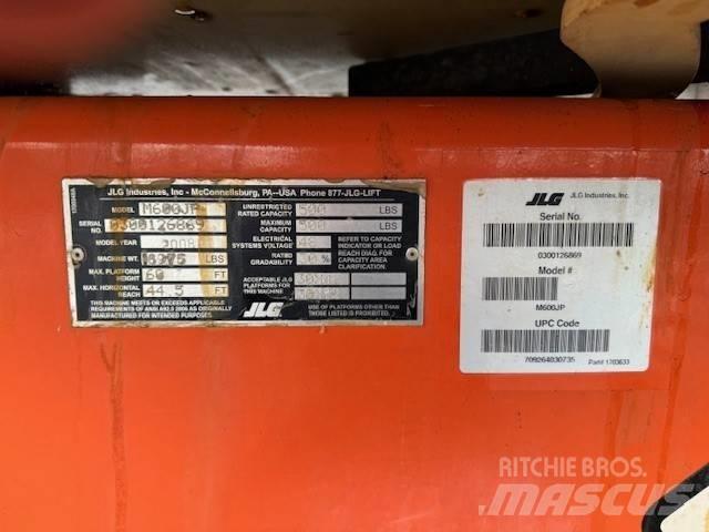 JLG M 600 JP Bomlifte med knækarm