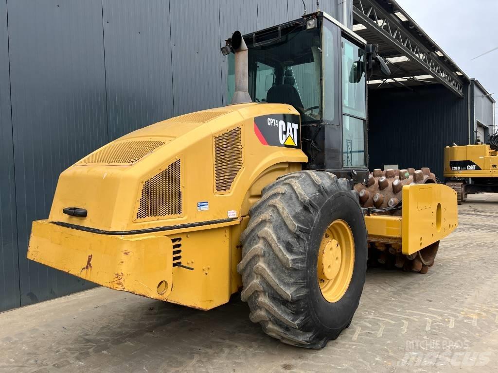 CAT CP74 Enkelt tromle