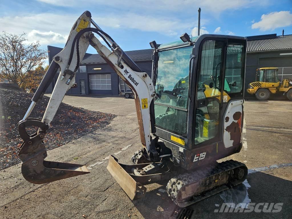 Bobcat E 19 Minigravemaskiner