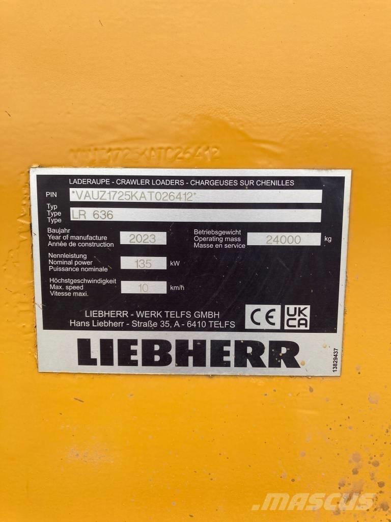 Liebherr LR 636 Larvebåndslæssere