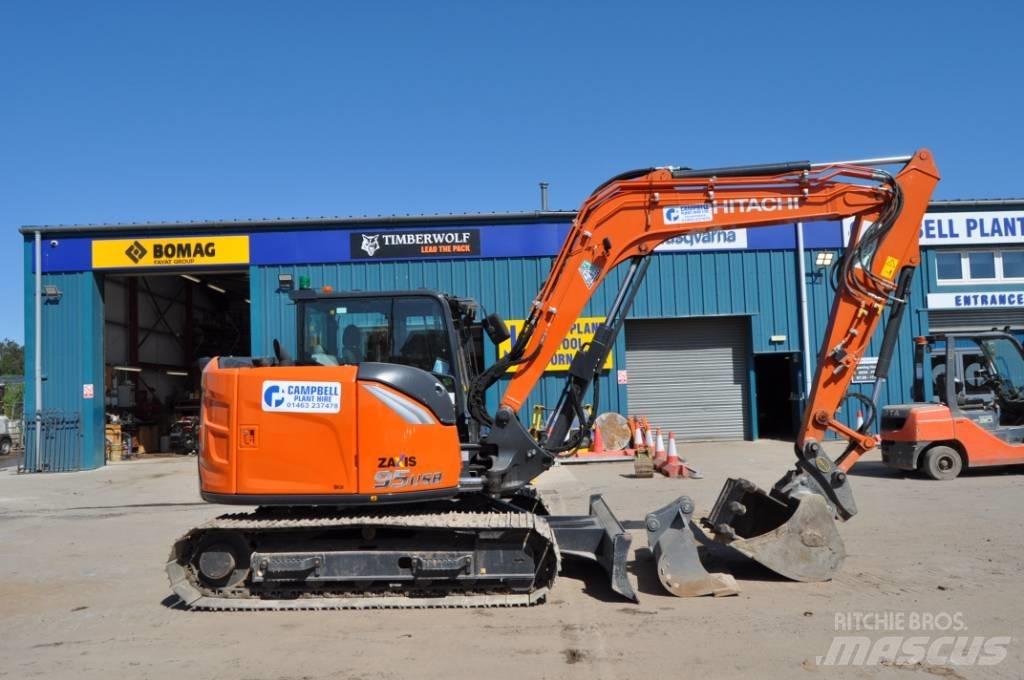 Hitachi ZX 95 USBR-7 Midi-gravemaskiner 7t - 12t