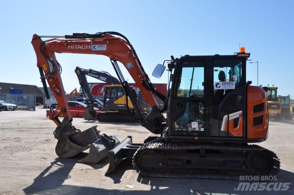 Hitachi ZX 95 USBR-7 Midi-gravemaskiner 7t - 12t