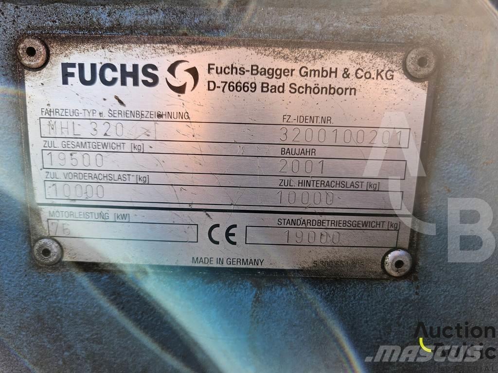 Fuchs MHL 320 Gravemaskiner på hjul