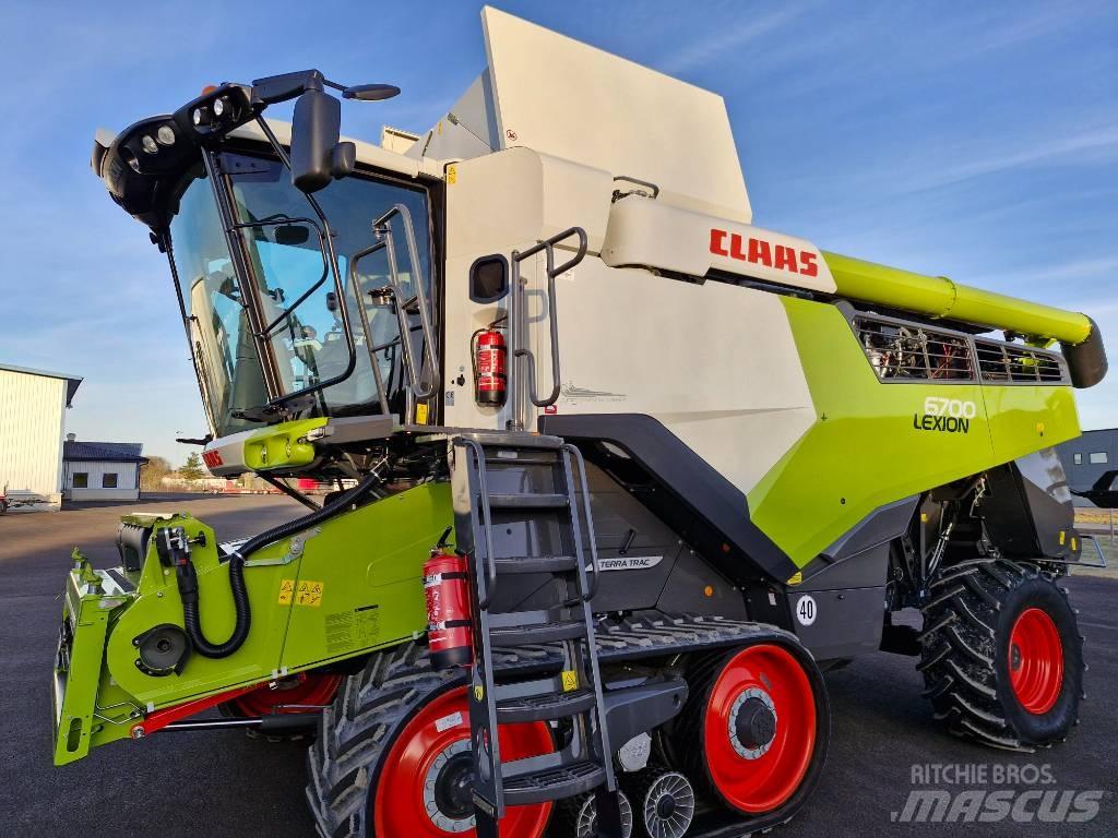 CLAAS LEXION  6700 TT Mejetærskere