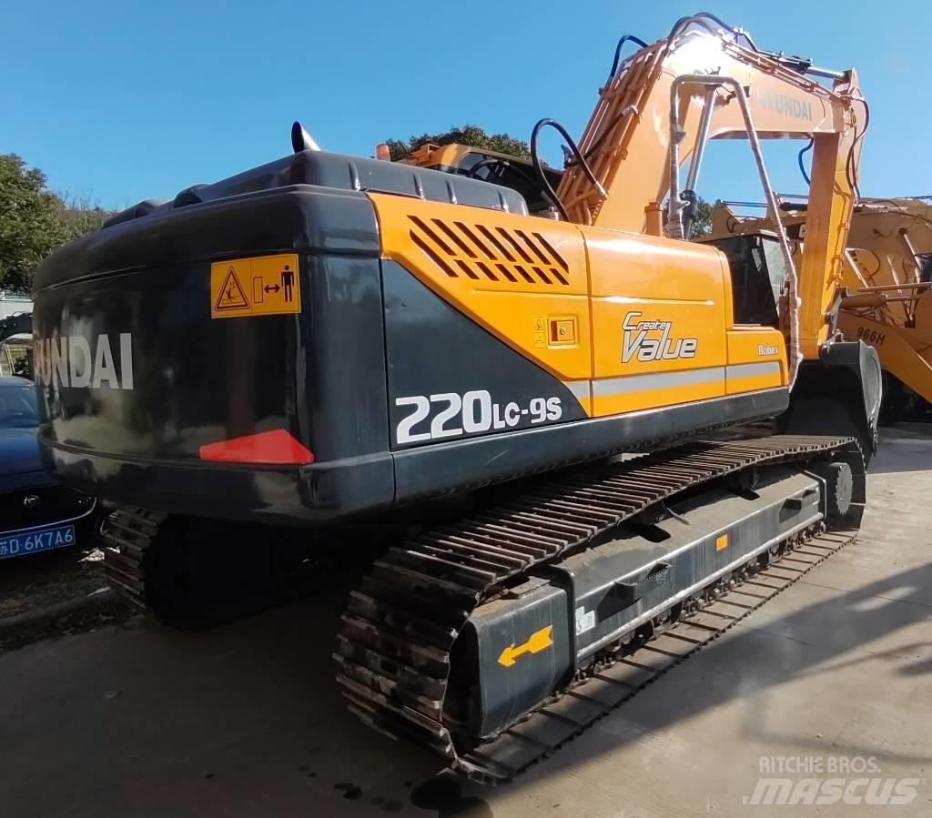 Hyundai 220LC-9S Gravemaskiner på larvebånd