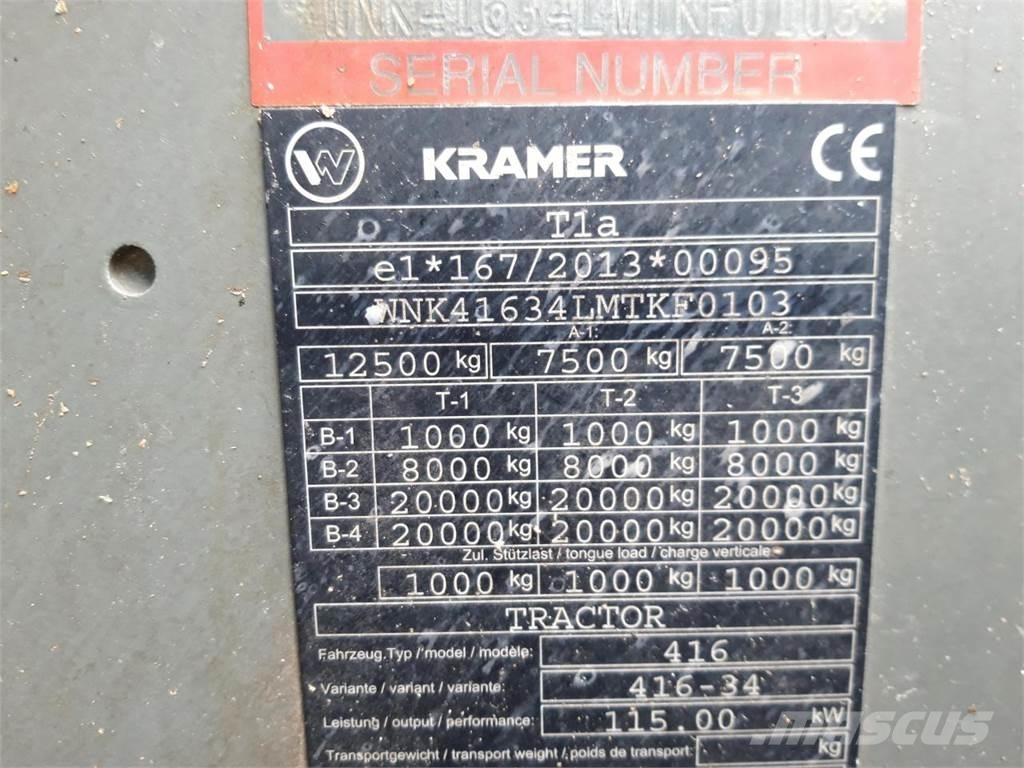 Kramer KT557 Teleskoplæssere til landbrug