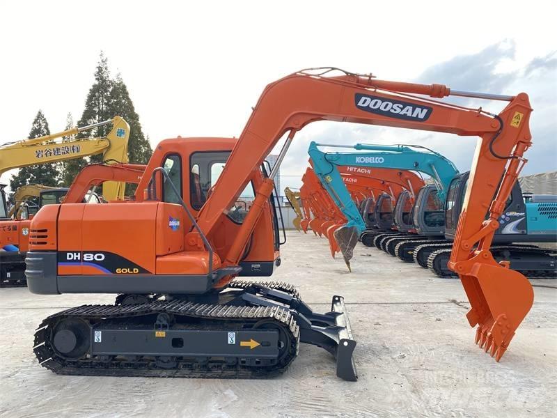 Doosan DH80G Gravemaskiner på larvebånd