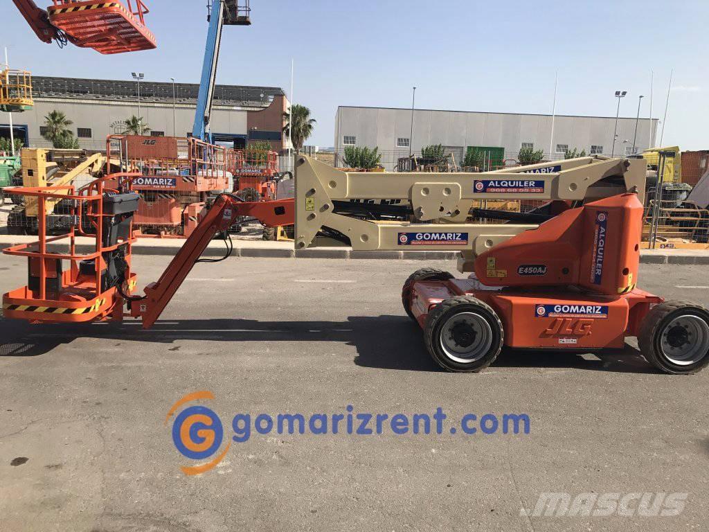 JLG E 450 AJ Bomlifte med knækarm