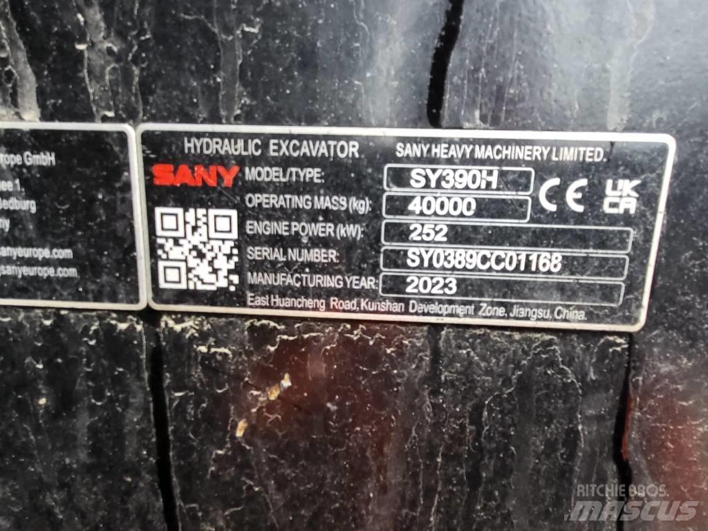 Sany SY390H Gravemaskiner på larvebånd