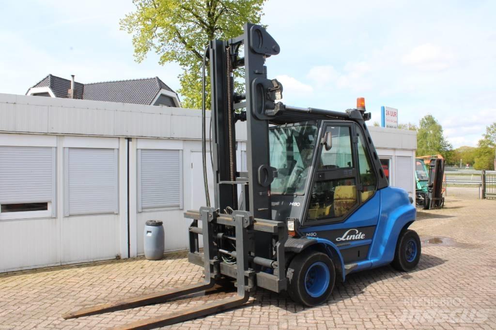 Linde H80-900 Diesel gaffeltrucks