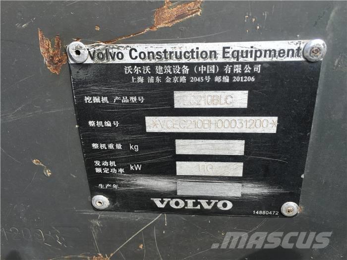 Volvo EC 210 B LC Gravemaskiner på larvebånd