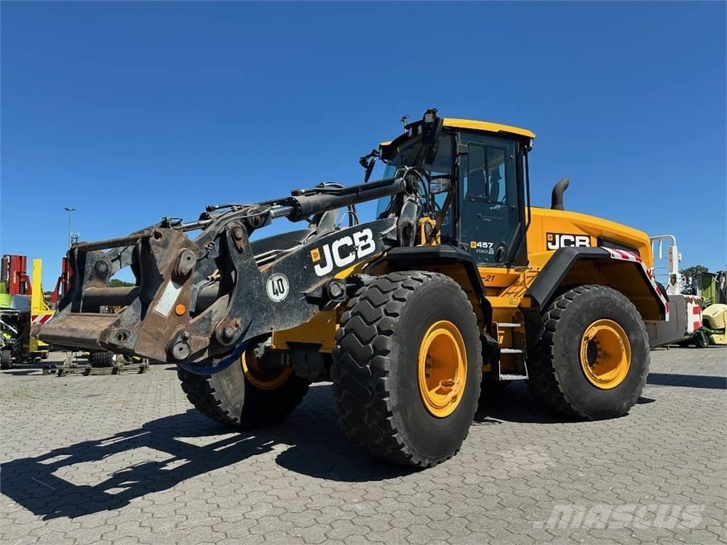 JCB 457 Agri Læssemaskiner på hjul