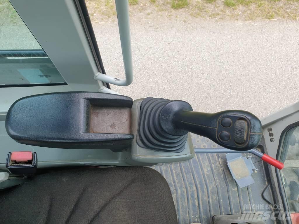 Takeuchi TB295W Gravemaskiner på hjul
