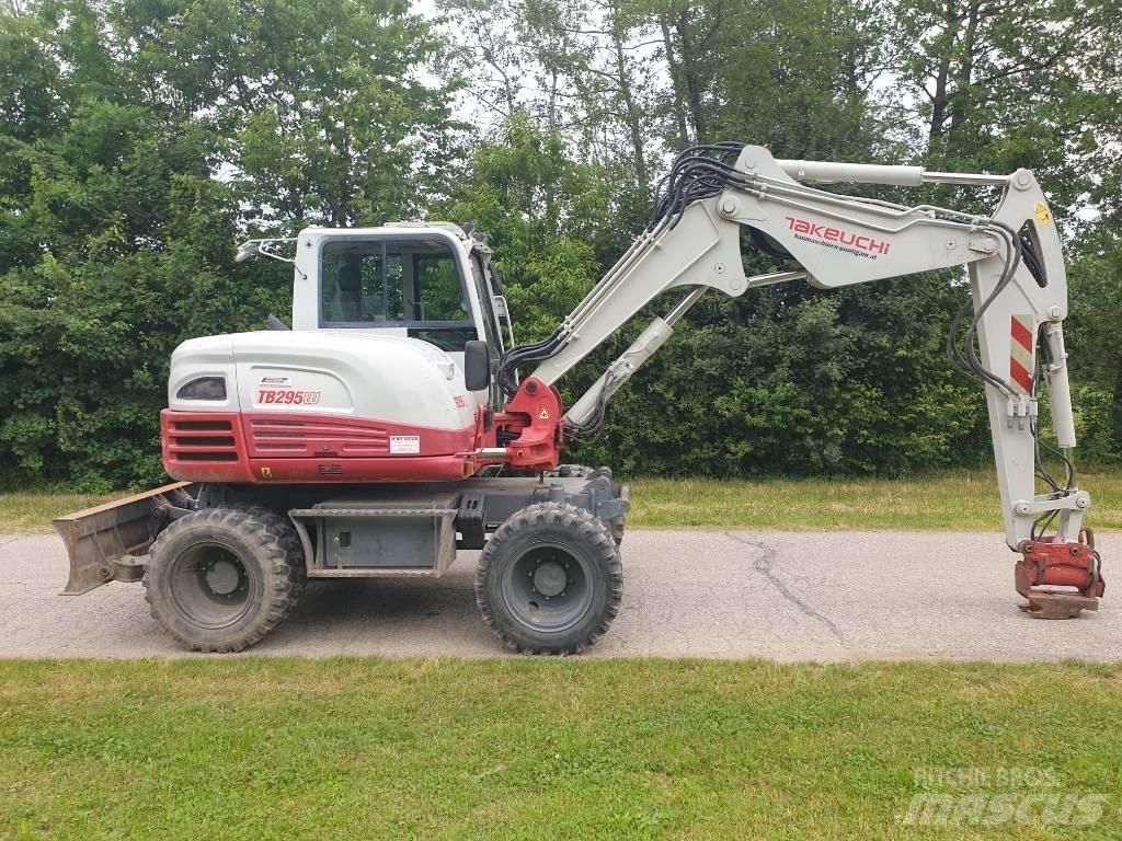 Takeuchi TB295W Gravemaskiner på hjul