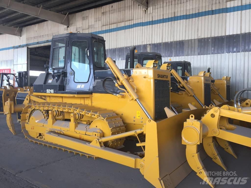 Shantui SD 16 Bulldozer på larvebånd
