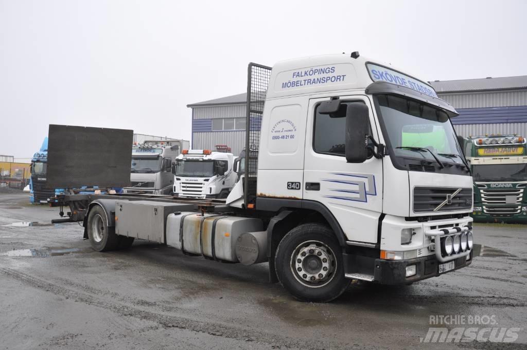 Volvo FM12 380 4X2 Lastbiler med containerramme / veksellad