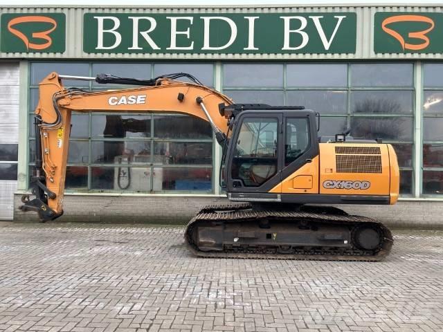 CASE CX 160 D Gravemaskiner på larvebånd