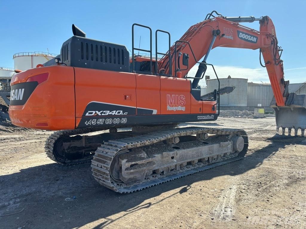 Doosan 340 DX 340 Gravemaskiner på larvebånd