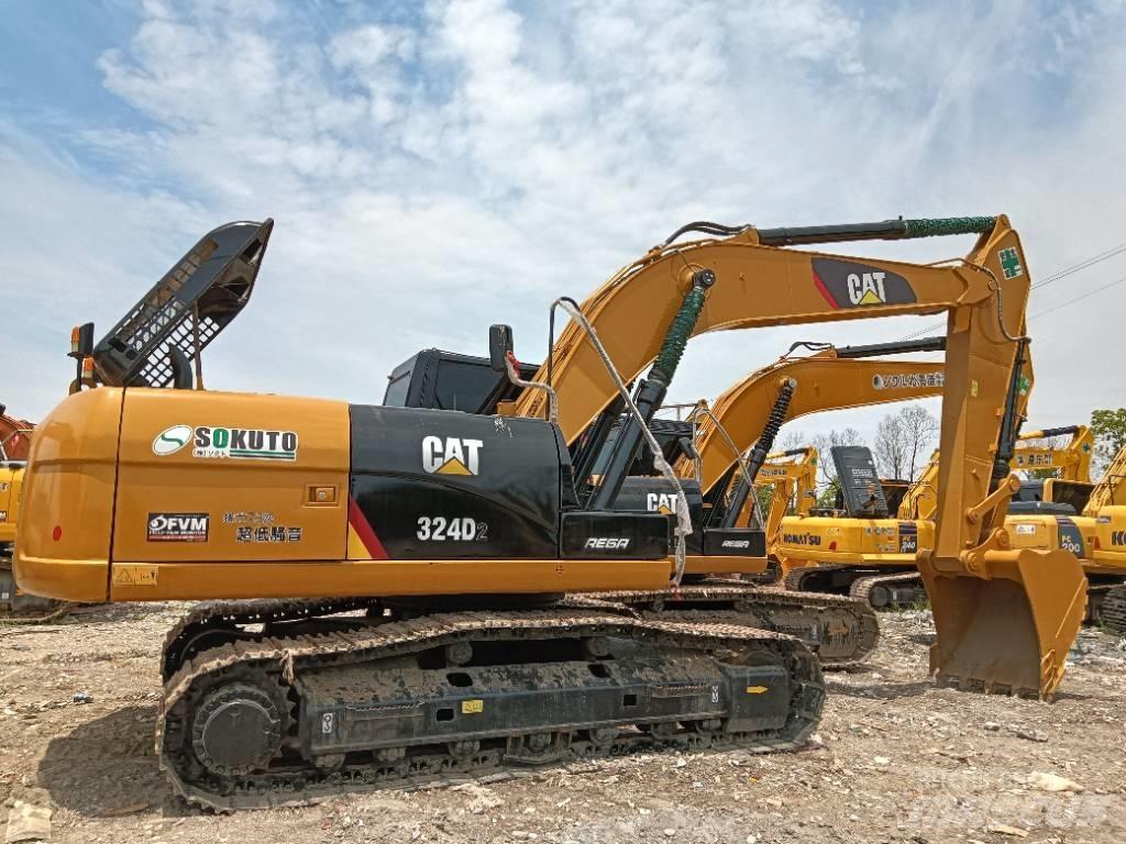 CAT 324D2 Midi-gravemaskiner 7t - 12t
