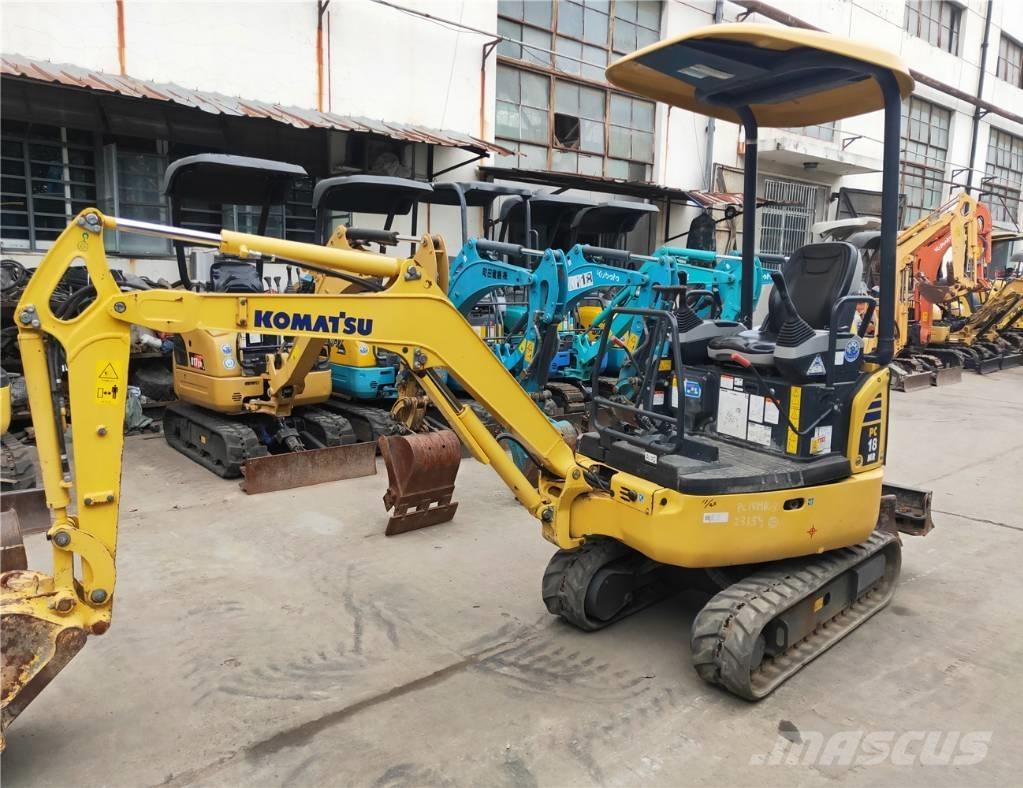 Komatsu PC18MR-3 Minigravemaskiner