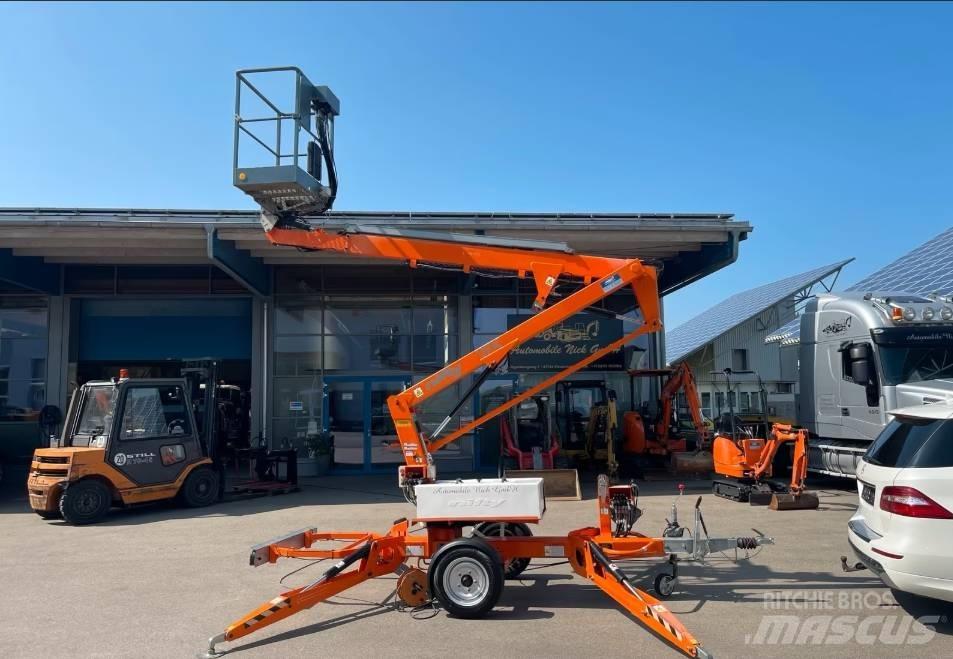Niftylift 120 TAC Trailermonterede lifte
