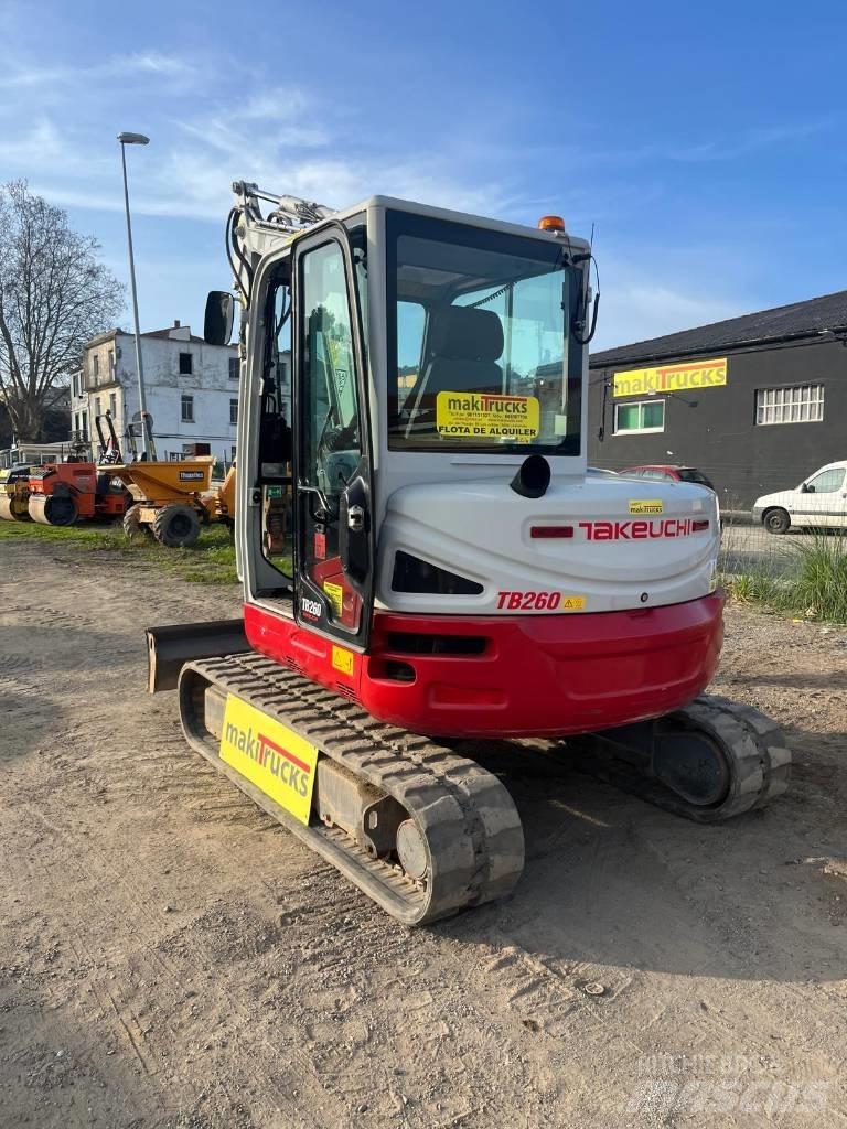 Takeuchi TB260 Minigravemaskiner