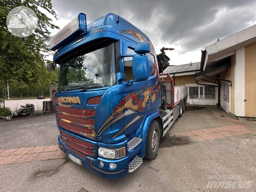 Scania G 490 Lastbil med kran