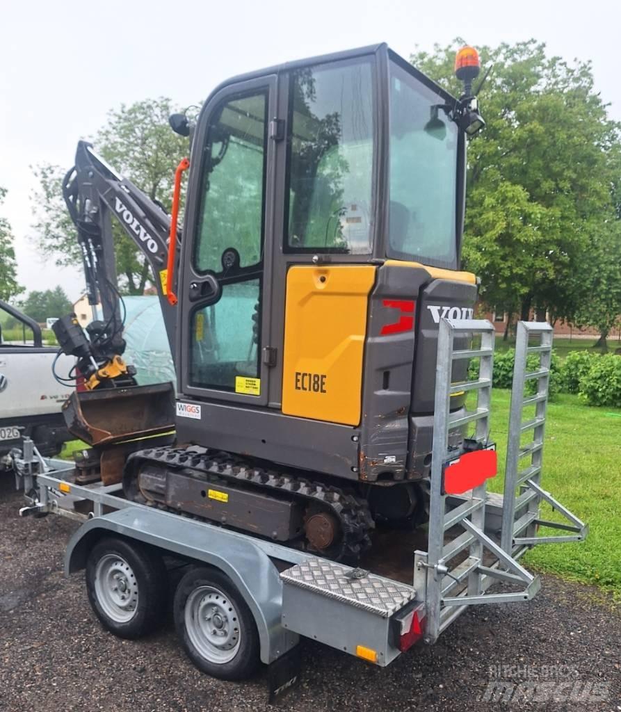 Volvo EC 18 E Minigravemaskiner