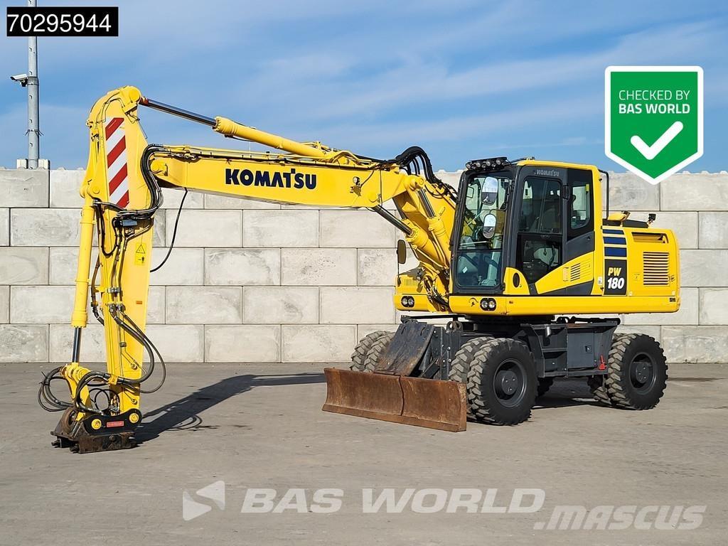 Komatsu PW180 -11 Gravemaskiner på hjul