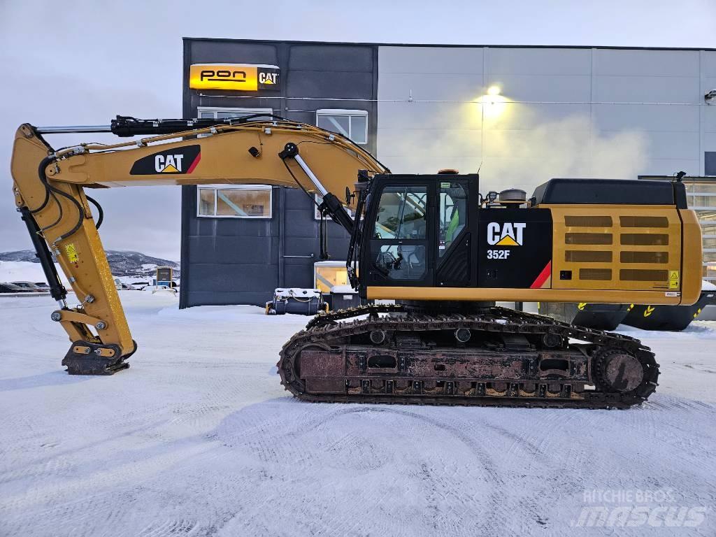 CAT 352 Gravemaskiner på larvebånd