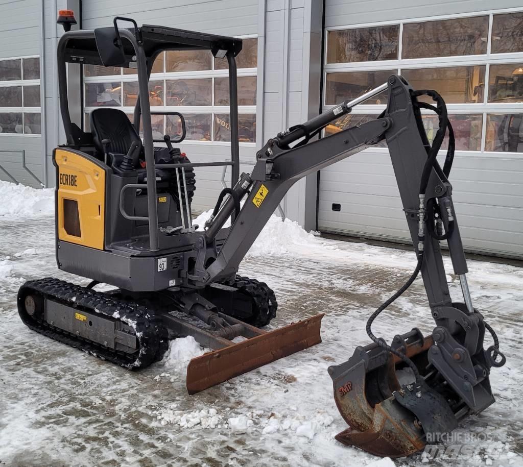 Volvo ECR18E Minigravemaskiner