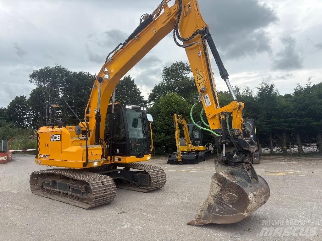 JCB 140X Steelwrist Gravemaskiner på larvebånd