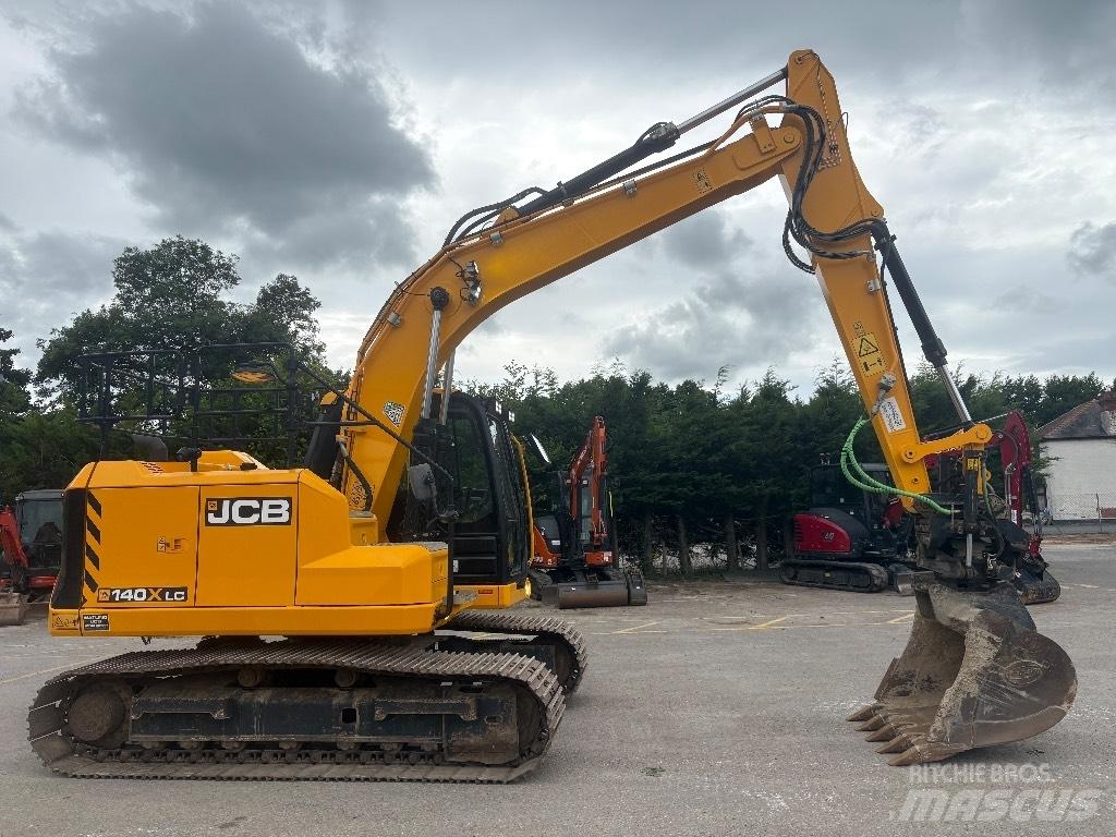JCB 140X Steelwrist Gravemaskiner på larvebånd