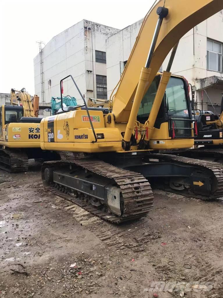 Komatsu pc200-7 Gravemaskiner på larvebånd