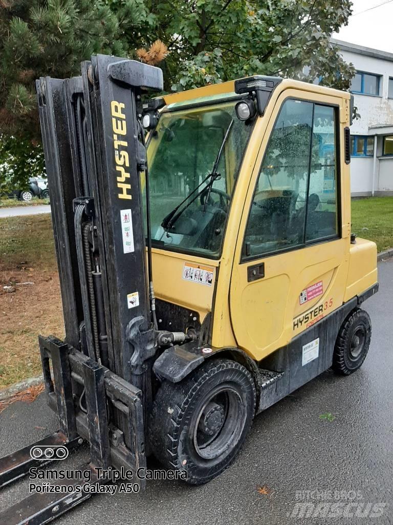 Hyster H3.5FT LPG gaffeltrucks