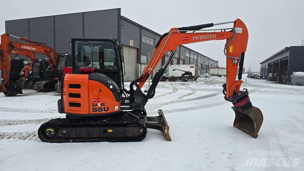 Hitachi ZX 55 U-5 Minigravemaskiner