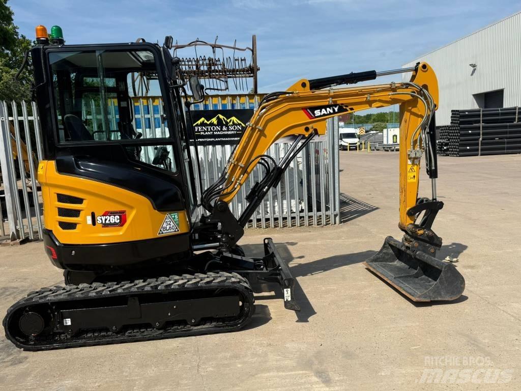 Sany SY 26 C Minigravemaskiner