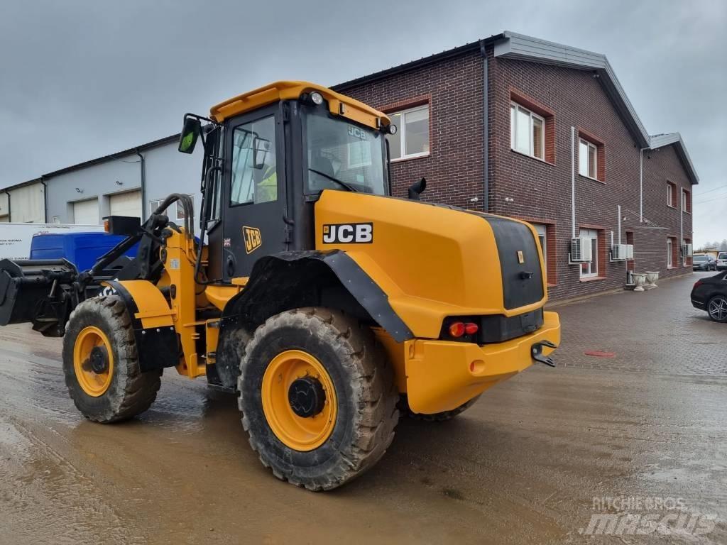 JCB 411 + 4 Læssemaskiner på hjul