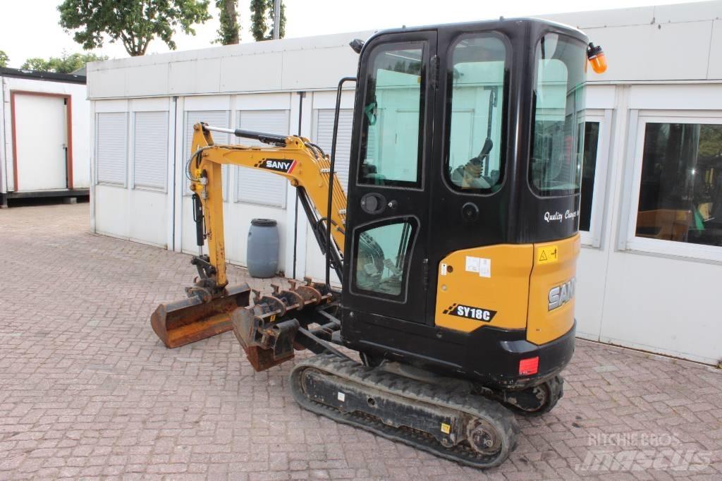 Sany SY 18 C Minigravemaskiner
