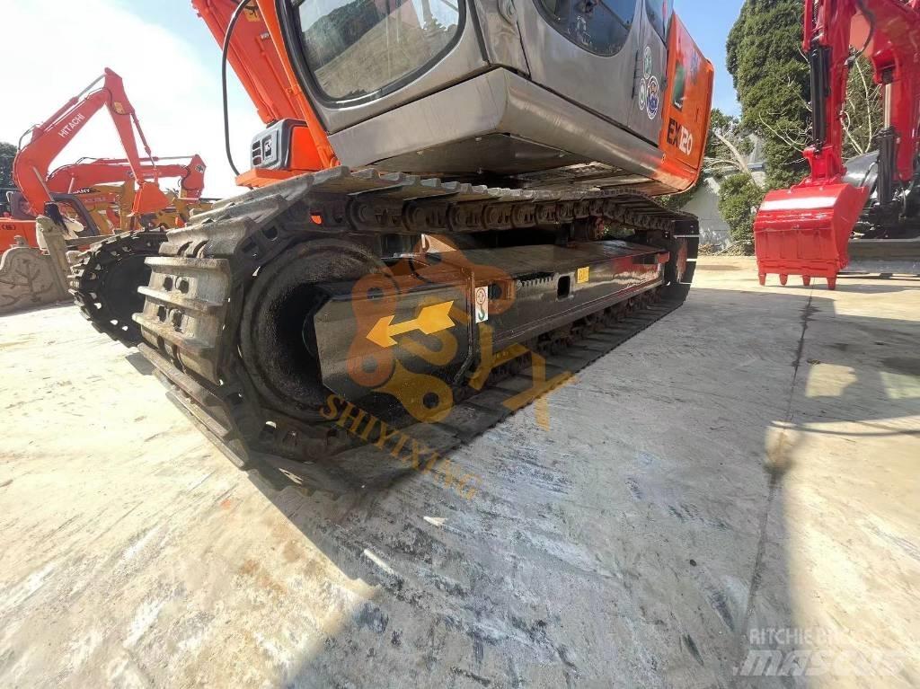 Hitachi EX 120 Gravemaskiner på larvebånd