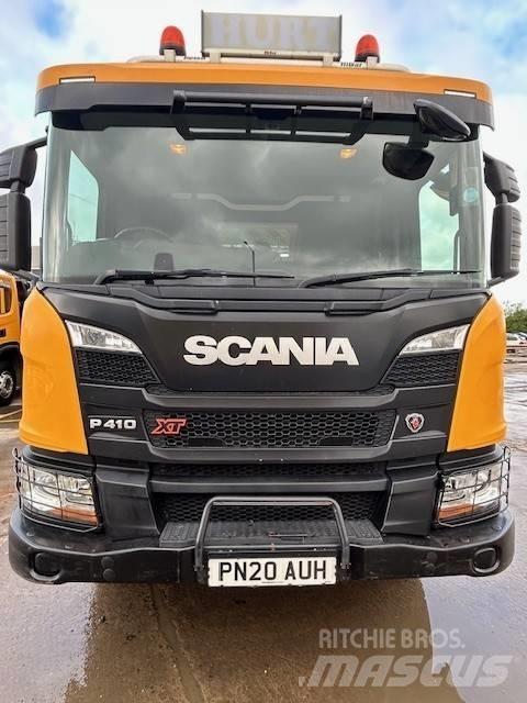 Scania P410 XT Lastbiler med tip