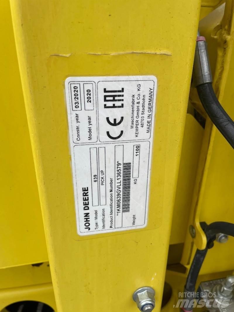 Kemper 639 Tilbehør til selvkørende finsnittere